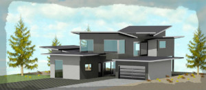 Modern Architectual Style Home